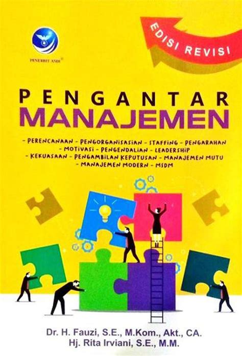 Jual Buku Pengantar Manajemen Edisi Revisi Karya DR H Fauzi S E M