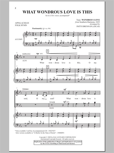 What Wondrous Love Is This Sheet Music Direct