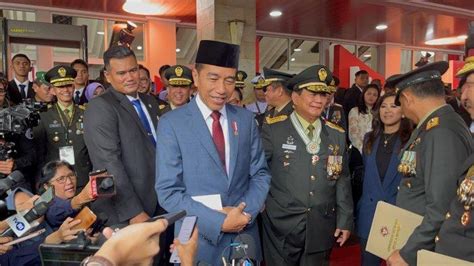 Jokowi Ungkap Siapa Yang Pertama Mengusulkan Prabowo Jadi Jenderal