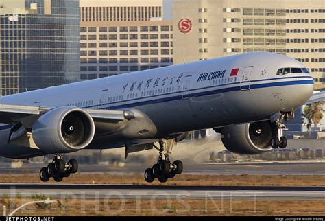 B 2085 Boeing 777 39LER Air China William Bradley JetPhotos