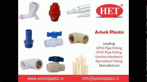 Upvc Cpvc Pipe Fitting Manufacturers Pvc Pipe Fittings Suppliers In Ahmedabad India Youtube