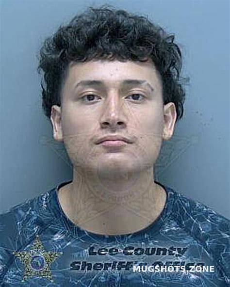 PALACIO FLORES ANTHONY ALFONSO 07 19 2023 Lee County Mugshots Zone