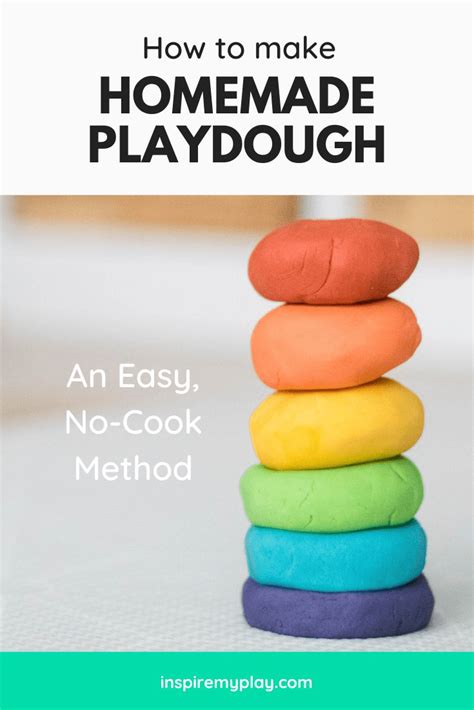 No Cook Playdough Recipe Printable Dandk Organizer