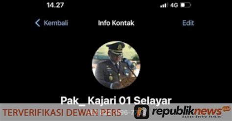 Waspada Penipuan Atas Namakan Pejabat Kejaksaan Selayar Ini Imbauan