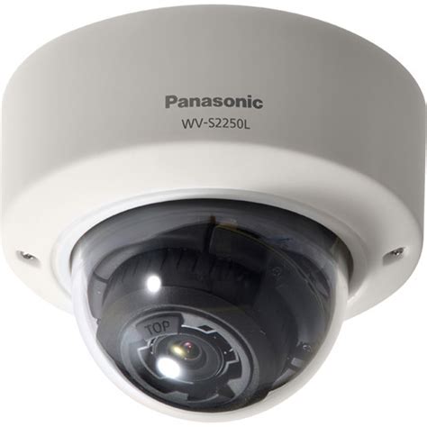 Panasonic IPro Extreme WV S2250L 5MP Network Dome WV S2250L B H