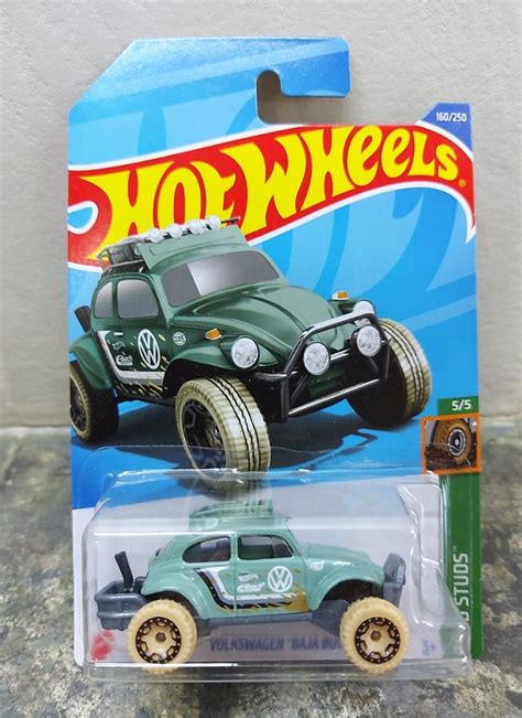 Vw Baja Bug Hot Wheels Mud Studs Series Hobbies Toys Toys Games On Carousell