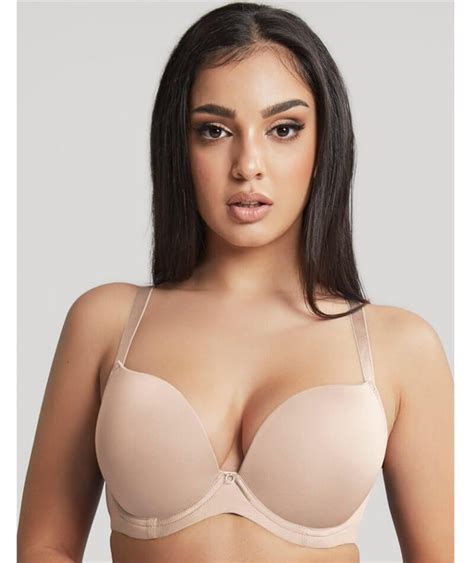 Panache Faith Moulded Plunge Bra Latte Curvy