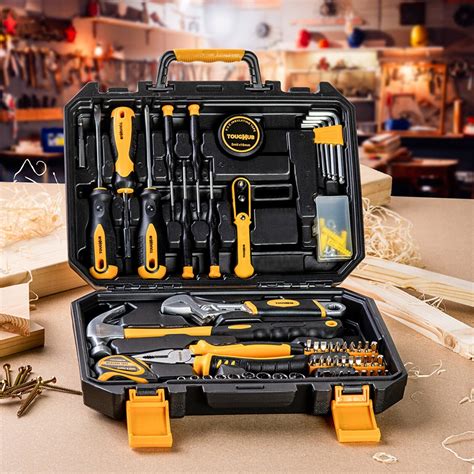 100 Pcs Home Repair Tools Set General Household Hand Tool Kit Set With