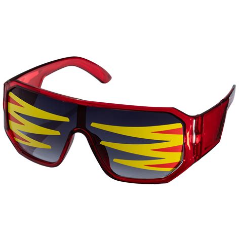 Macho Wrestler Man Madness Glasses Halloween Costume Accessory Cosplay Sunglasses Red