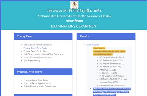 MUHS Result Winter 2023 Summer 2024