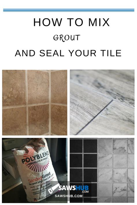 How To Mix Grout And Seal Your Tile Diy Kitchen Countertops Grout