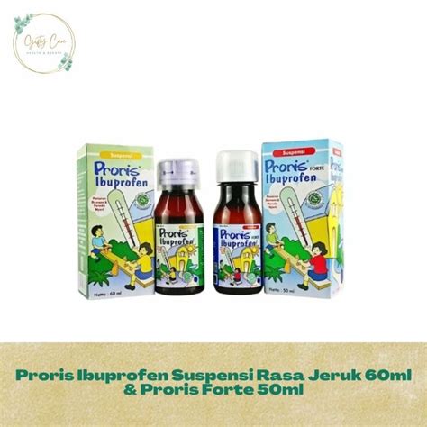 Jual Proris Suspensi Ml Rasa Jeruk Proris Forte Ml Obat Penurun