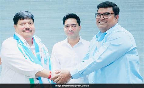 Jolt For Bjp In Bengal As Disgruntled Mp Arjun Singh Joins Trinamool