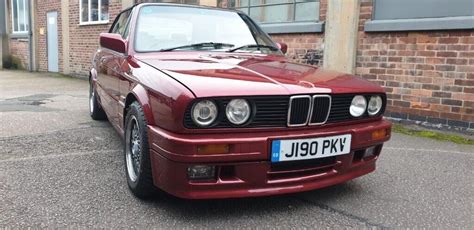 Bmw E30 325i Convertible Motorsportcalypso Red Lotus Leather 25 Made Restored In Radford