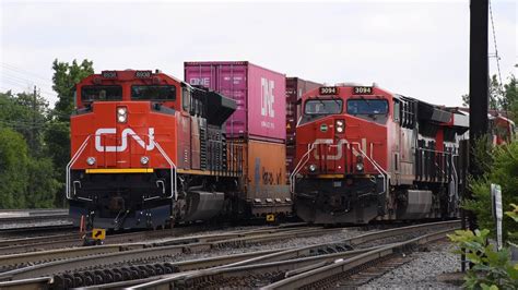 Trains On CN S Chicago Matteson Subdivisions Railfanning Homewood