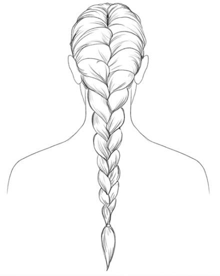 How To Draw Braids For Beginners Regular Box Cornrows