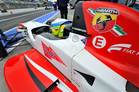 Formula Abarth In Monza Race Track Editorial Photo Image Of