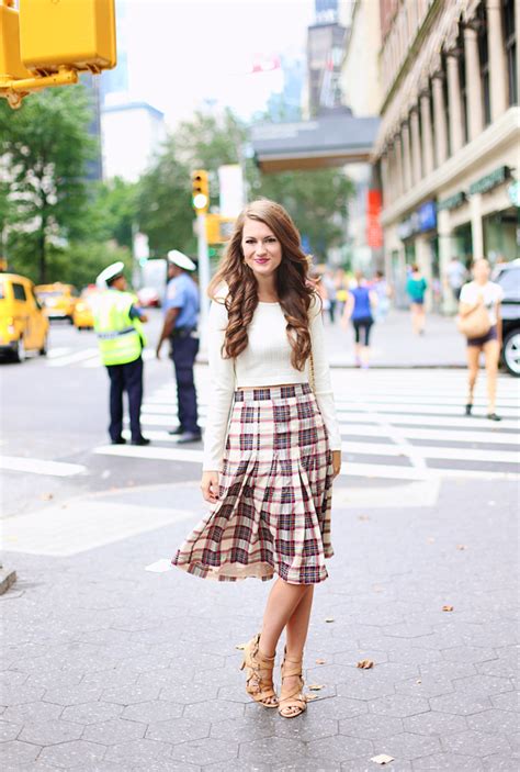 Ruffled Plaid Skirt Off Burrardlaw