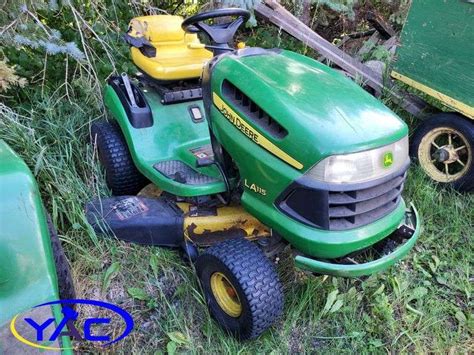 John Deere La115 Riding Mower Yac Auctions