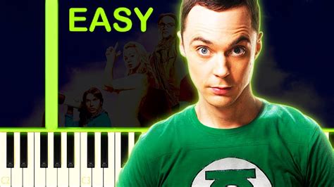 The Big Bang Theory Theme Easy Piano Tutorial Youtube