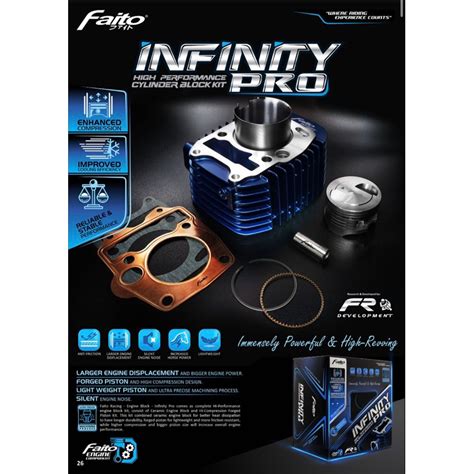 Faito Racing Block Dream Wave125 57mm Infinity Pro Wave125S Wave125X