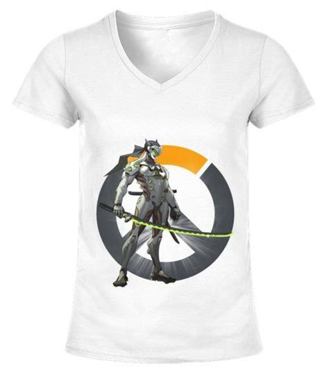 Genji V Neck T Shirt Woman Shirts Tshirts