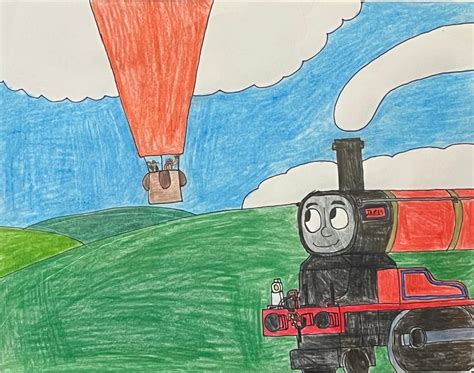 James and the red balloon by AuraKnight100 on DeviantArt