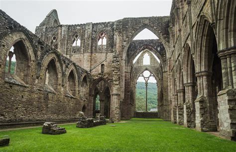 Ruins of Tintern Abbey from the 12th C. in Wales - Onward Travel