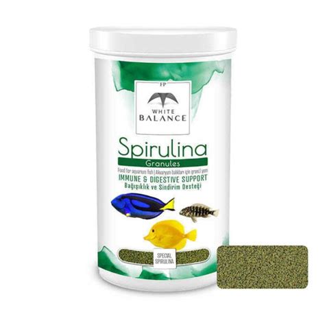 White Balance Spirulina Granules 250 Ml Aquatic House