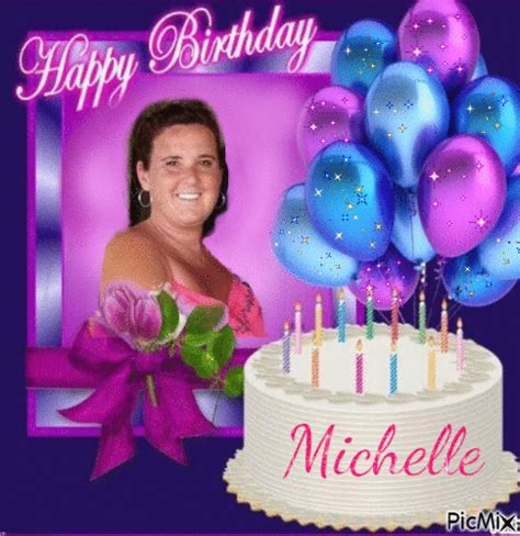 Michelle Birthday - Free animated GIF - PicMix