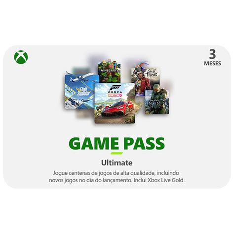 Xbox Game Pass Ultimate Assinatura 3 Meses Ponto