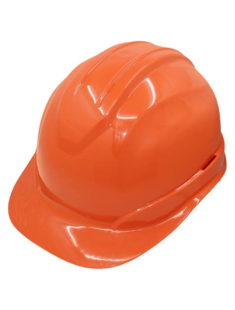 Bullhead Safety™ Head Protection Orange Unvented Cap Style Hard Hat