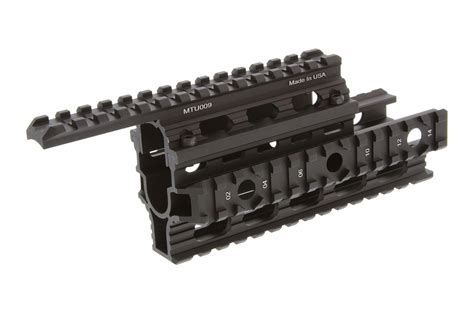 Leapers Utg Pro Universal Ak 47 Quad Rail Handguard Mtu009