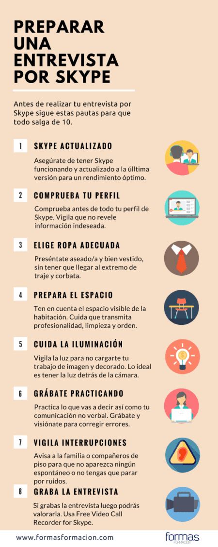 8 Cosas A Tener En Cuenta Antes De Hacer Una Entrevista Por Skype