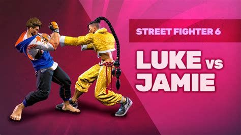 Luke Vs Jamie Street Fighter 6 Gameplay Youtube