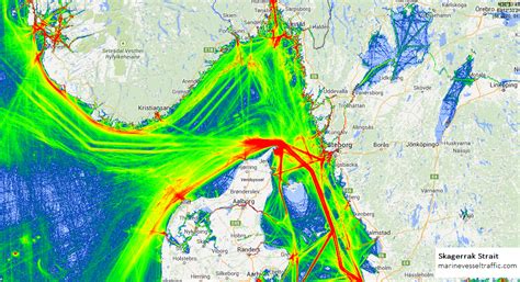 SKAGERRAK STRAIT SHIP TRAFFIC | Ship Traffic