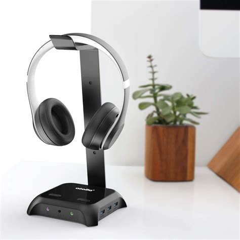 Atolla Hub Usb Concentrador Usb Con Soporte Para Auriculares