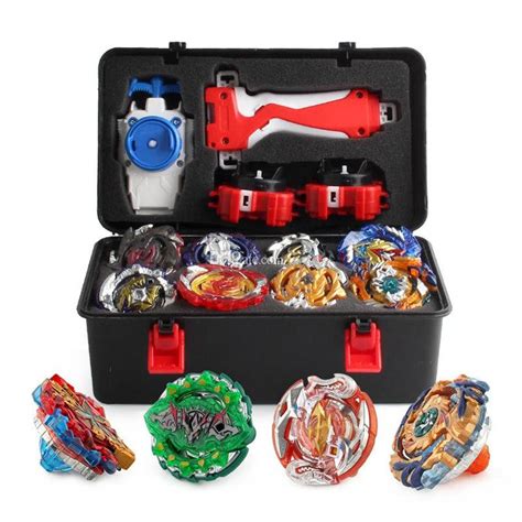 Box Beyblade Burst Beyblades Metal Fusion Arena 4d Bey Blade Launcher