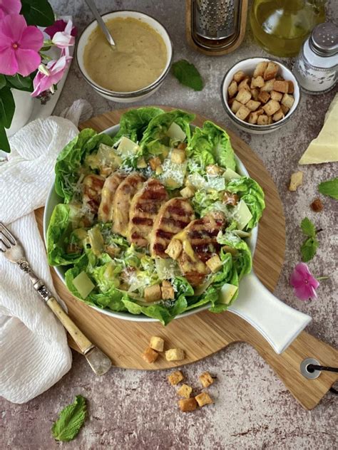 Ensalada CÉsar Con Pollo