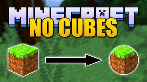 Minecraft NO CUBES Mod Everything Is Round Minecraft V1 7 2 Mod