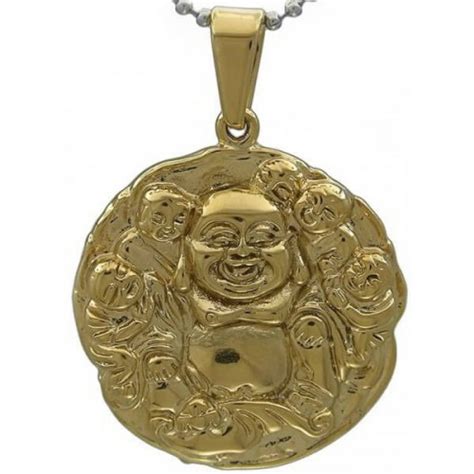 Jual Kalung Gold Ru Lai Buddha Aksesoris Fashion Kalung Simbol