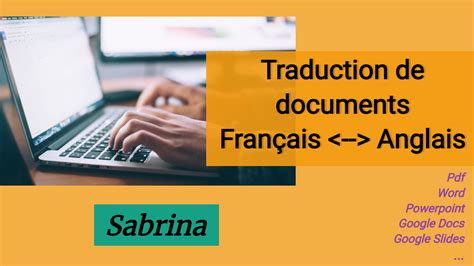 Je Vais R Aliser La Traduction Fran Ais Anglais De Vos Documents Par