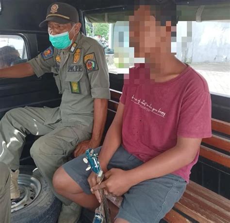 Ganggu Ketertiban Lalu Lintas Satpol Pp Denpasar Tertibkan Pengamen