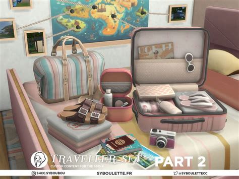 Syboubou S Patreon Release Traveller Set Part Sims Sims