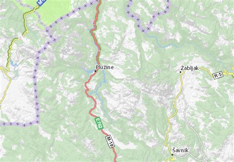 MICHELIN Boričje map - ViaMichelin