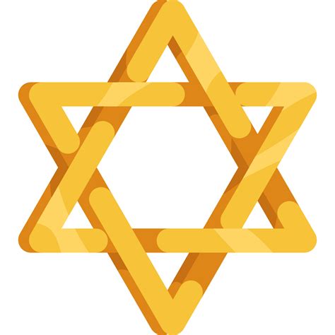 golden jewish star 19633976 PNG