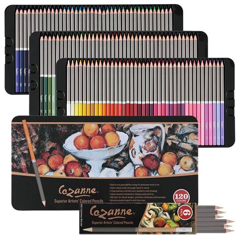 Cezanne Colored Pencil Set Of Plus Colorless Blenders Jerry S