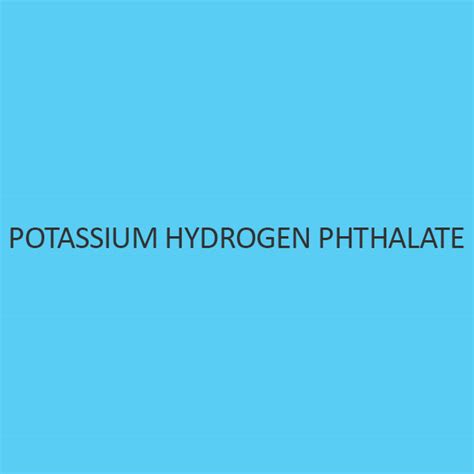 Potassium Hydrogen Phthalate Buy Online At Ibuychemikals Cas No877 24 7