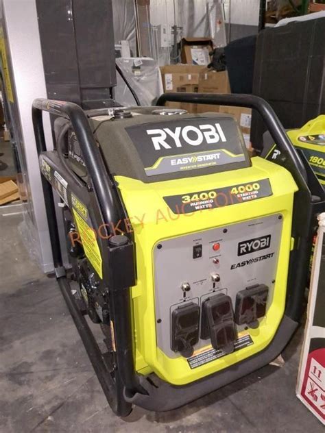 RYOBI 4000-Watt Digital Inverter Generator | Live and Online Auctions ...