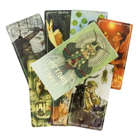 Ostara Tarot Cards Divination Deck English Versions Edition Oracle